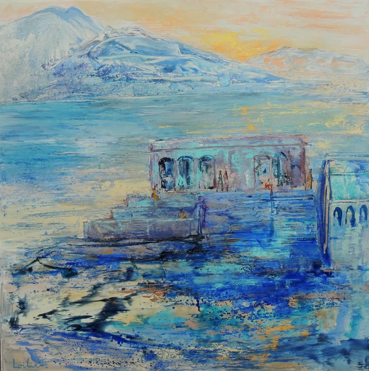 에르베 로알리에, Temple sur l’eau 1 (물 위의 사원 1)