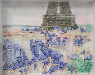 천 강, LIGNES DE ZINC (파리의 에펠탑)