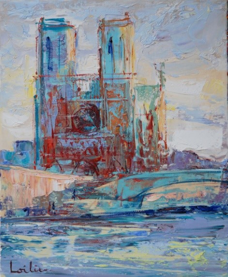에르베 로알리에, Notre Dame depuis les berges (강변에서 본 노틀담)