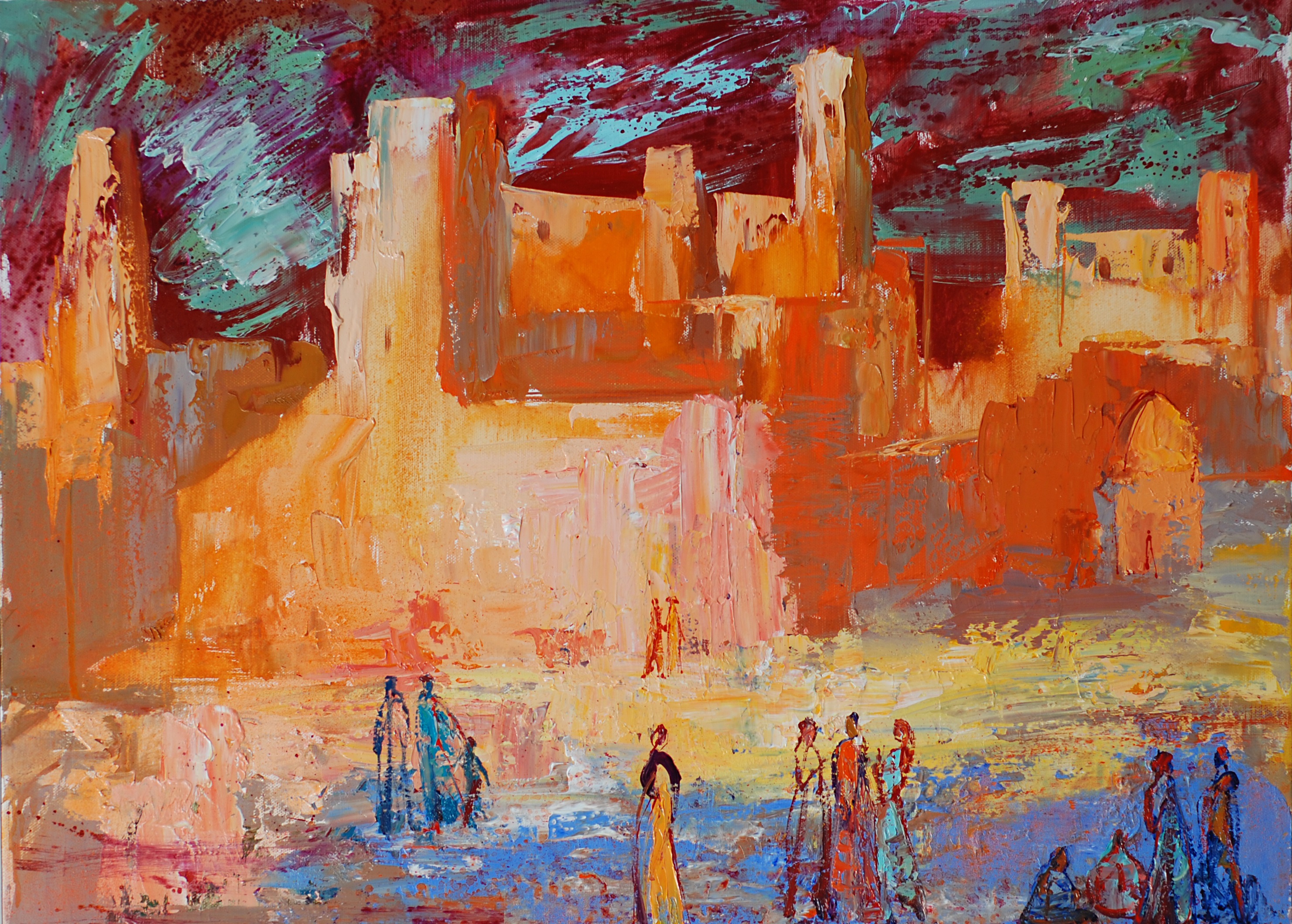 에르베 로알리에, Au Maroc, la palabre (모로코에서의 담화)