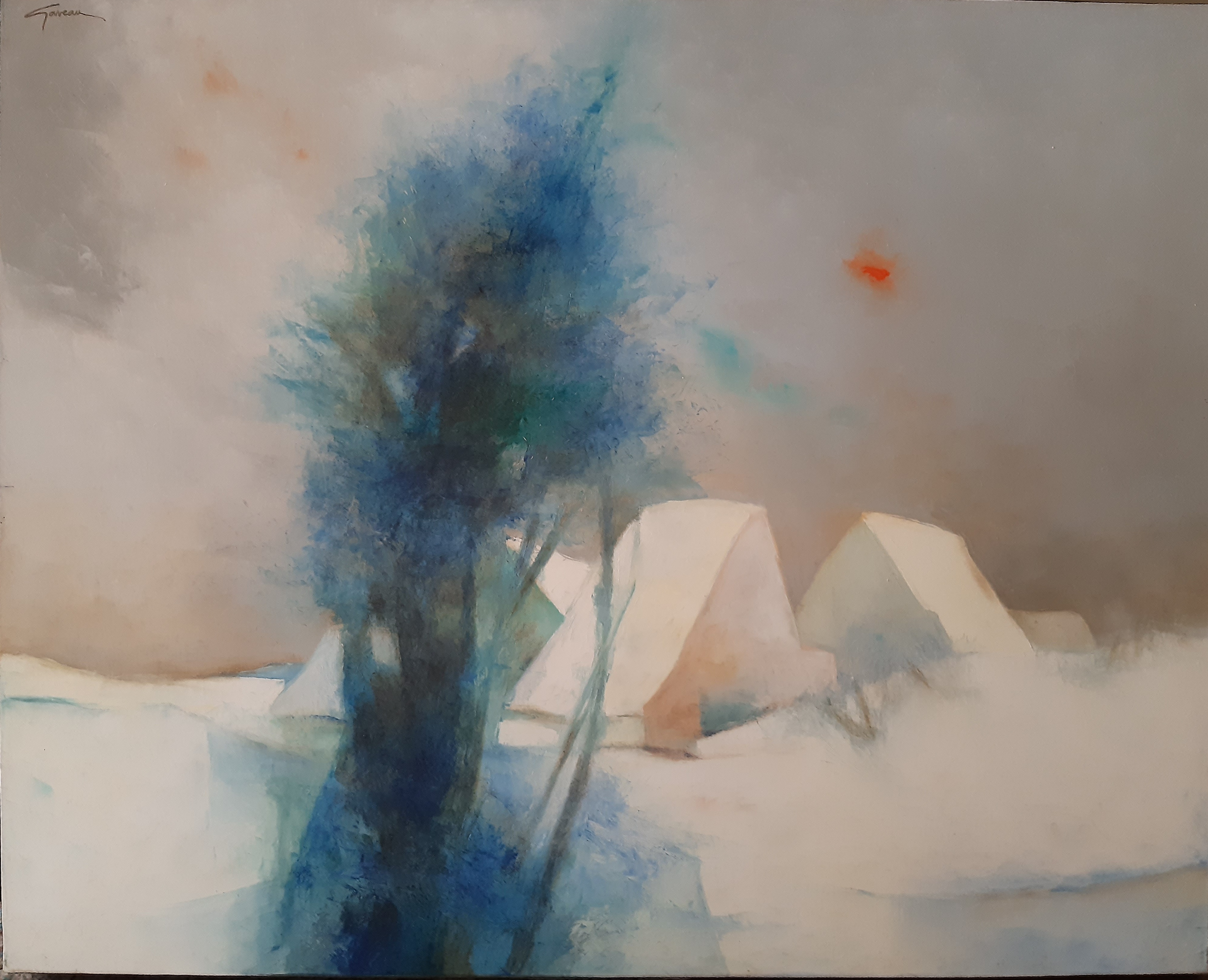 끌로드 가보, Hiver (겨울 풍경)