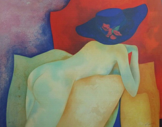 끌로드 가보, Le Feutre bleu (푸른 펠트모자)