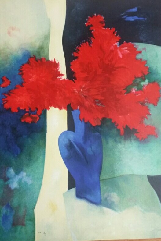 끌로드 가보, Les Dahlias rouges (빨간 다알리아)