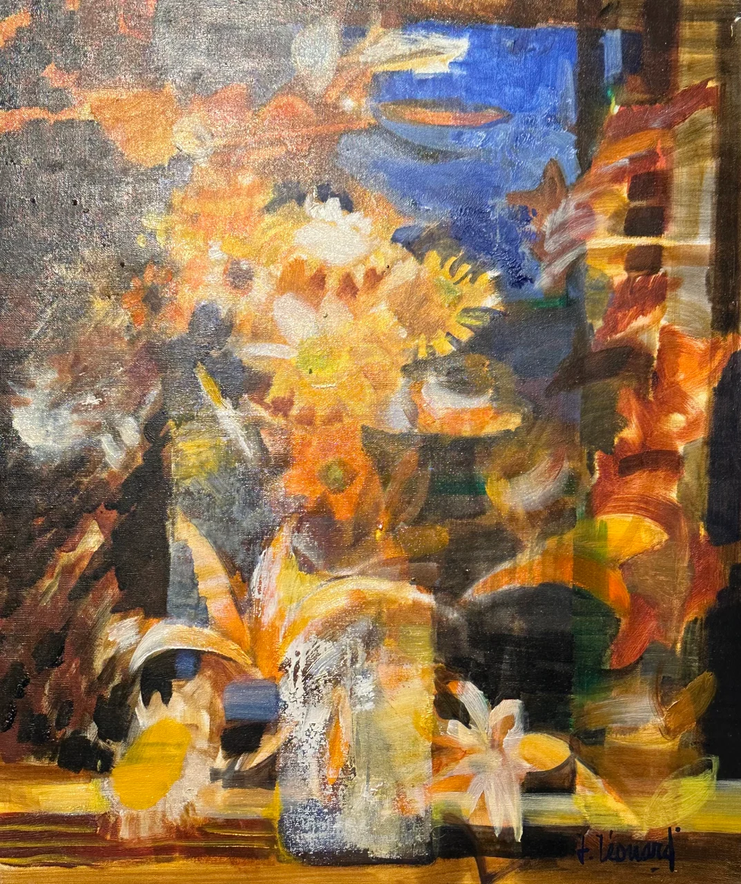 쟈크 레오나르, Fleurs (정물화: 꽃병)