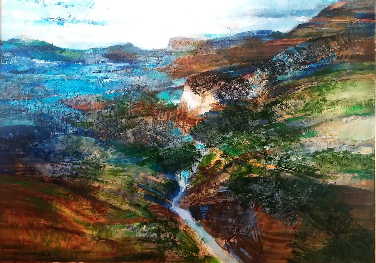 쟈크 레오나르, Paysage de Montagne (알프스 산의 경치)